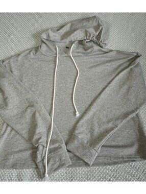 Raggs II Riches gray cropped hoodie size large [COPY]